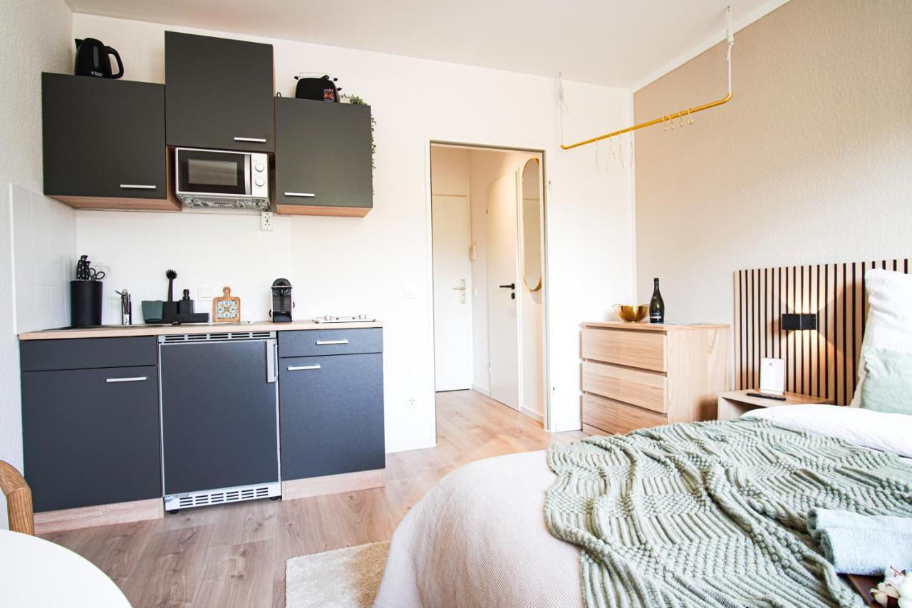 Homefy Boho Studio - Free Parking - Self Check-In - Elevator Essen Exteriér fotografie